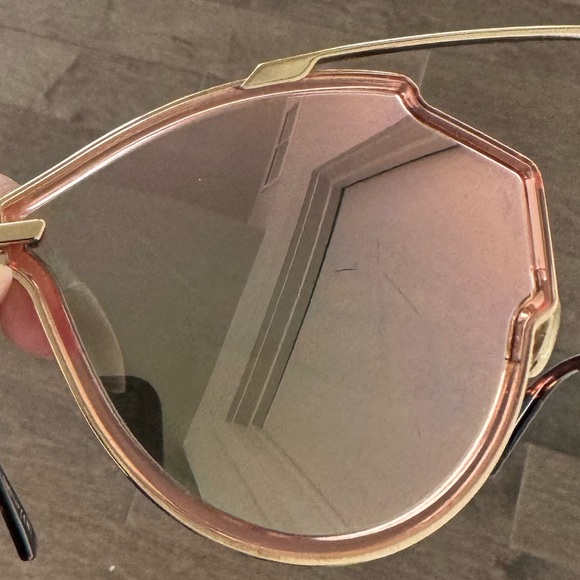 Dior So Real Pink Reflective Sunglasses - Picture 4 of 6